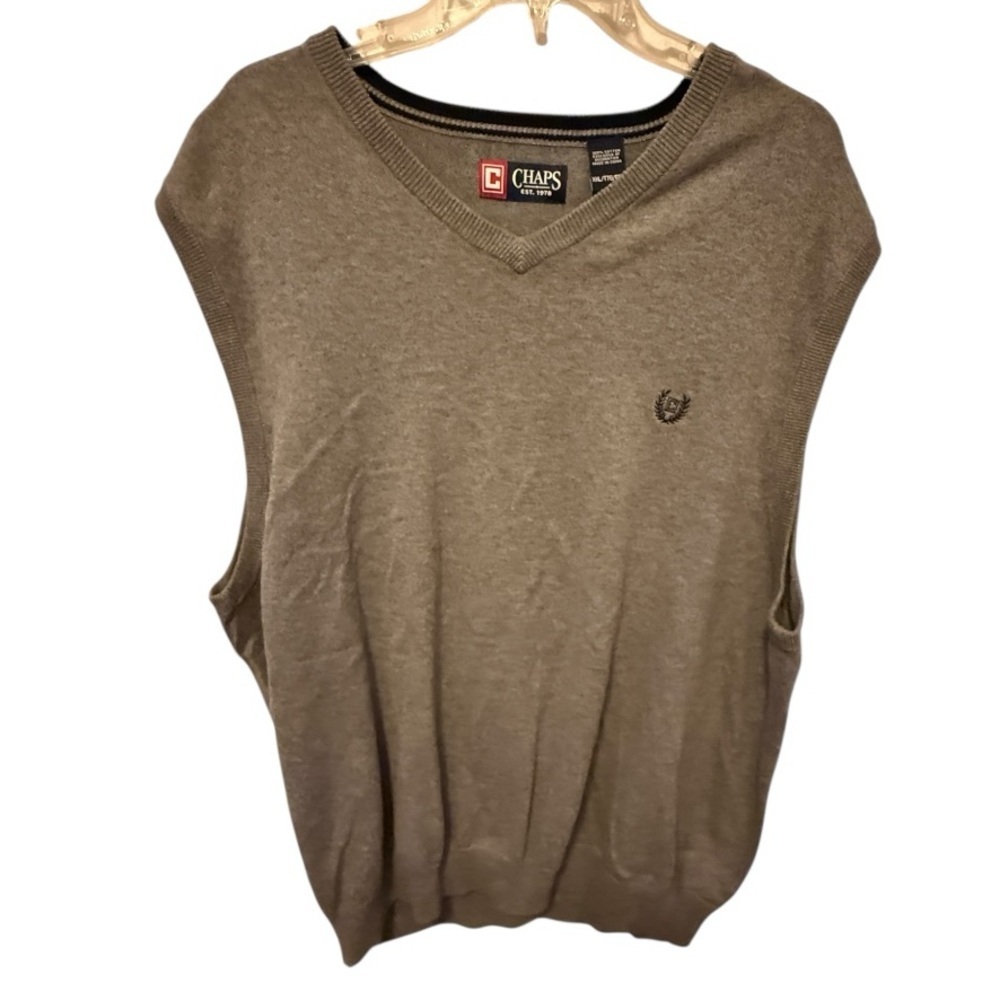 Chaps Cotton Sweater Vest